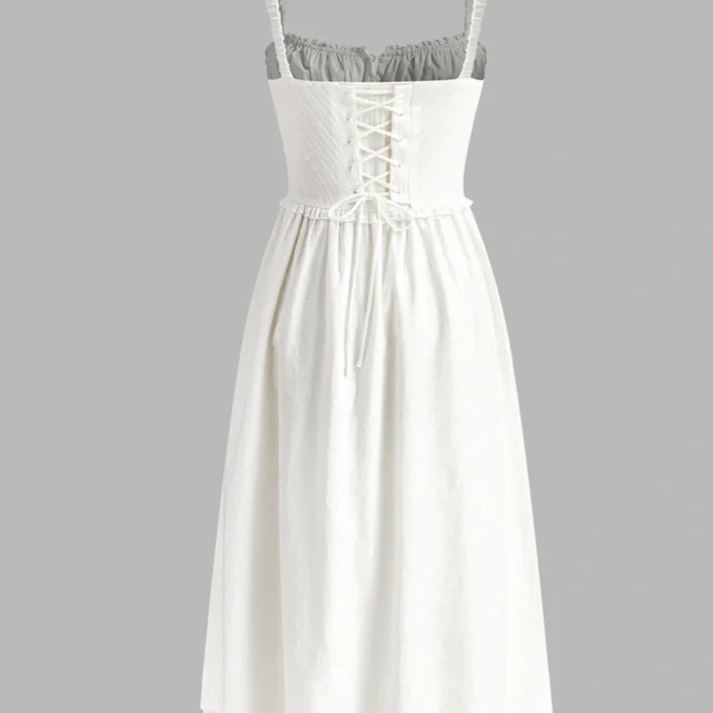 Commense White Midi Dress - Picture 4 of 6